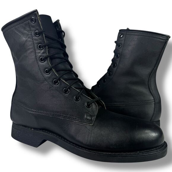 Biltrite Vintage Military Combat Jump Boots ANSI Z41.1-1991/75 Steel Toe Sz 7 R - Picture 13 of 13